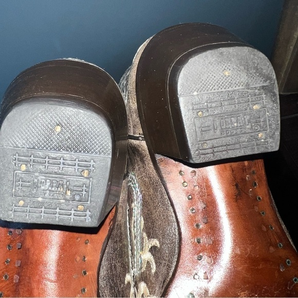 Corral Tobacco Silver Cross Western Boots - Picture 11 of 15